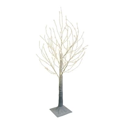 Kurt S. Adler 3-Foot Winter White Twig Tree and 300-Light Warm White Fairy LED