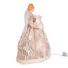 UL 10-Light 16-Inch Sage Casual Angel Tree Topper Gold view 2