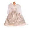 UL 10-Light 16-Inch Sage Casual Angel Tree Topper Gold view 3