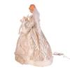 UL 10-Light 16-Inch Sage Casual Angel Tree Topper Gold view 4