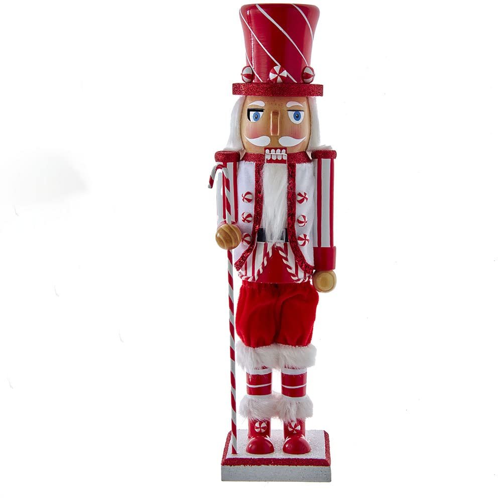 Kurt Adler Peppermint Nutcracker