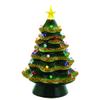 Kurt S. Adler Light Up Gold Glitter Christmas Tree, 12-Inch view 1