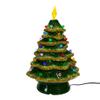 Kurt S. Adler Light Up Gold Glitter Christmas Tree, 12-Inch view 4