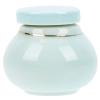 1piece Ceramic Chinese Medicine Powder Jar Screw Lid Travel Ointment Container for Creams Masks and Personal Care Products Compact and Refillable Design for Home and Travel Use view 1