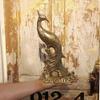 Anatolica Phoenix Brass Statue Fire Bird Symbol of Resurrection Mythical Simurgh view 2