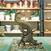 Anatolica Phoenix Brass Statue Fire Bird Symbol of Resurrection Mythical Simurgh view 3