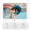 buxvhre Custom Rug Personalized Area Rug Add Your Photo Text Non-Slip Bath Rug Door Mat for Home Bedroom Decorative (72" x 48") view 2