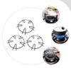Yardwe 3pcs - Gas Stove Racks Sturdy Iron Bracket for Pots Kitchen Tool for Safe Cooking Practical Support for Gas Cookers for Housewarming view 2