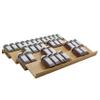 Angimio Bamboo Spice Rack Drawer Organizer - 8 Pieces Set- 11" Wide Per Piece - Combine Pieces Into 22" Wide Rack (11" or 22") view 1