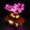 YEABRICKS LED Light Kit for Lego - Creator Expert Bonsai Tree(Pink) Building Blocks Model, LED Light Set Compatible with 10281(Lego Set NOT Included) view 1