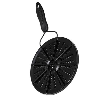 Beaupretty 1pc Heat Diffuser Plate for Gas Stove Pot Thermal Guide Plate Flame Reducer for Slow Cooking Black Japanese Design