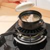 Beaupretty 1pc Heat Diffuser Plate for Gas Stove Pot Thermal Guide Plate Flame Reducer for Slow Cooking Black Japanese Design view 4