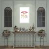 Deck Life Rustic Sign with Wood Frame, Welcome to Our Deck, Sit Long, Talk Much And Laugh Often Printable Farmhouse Entryway Wooden Artwork, Wall Art Decor Hanging Plaque, New Home Gift, 12x22 Inch view 2