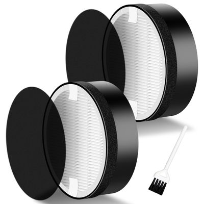 LV-H132 Replacement Filter Compatible for LEVOIT LV-H132 Air Puifier, 3-in-1 Pre, H13 True HEPA, Activated Carbon Filtration System, Replace Part LV-H132-RF, Pack of 2,By Improvedhand