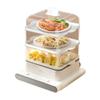 Three-Layer Electric Steamer, Large-Capacity Automatic Power-Off Breakfast Machine Steamer Multi-Functional Healthy Breakfast Electric Steamer view 1