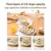 Three-Layer Electric Steamer, Large-Capacity Automatic Power-Off Breakfast Machine Steamer Multi-Functional Healthy Breakfast Electric Steamer view 4