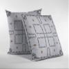 HomeRoots 20 White Floral Decorative Suede Throw Pillow view 2