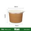AGYH Meal Prep Containers, Take Out Food Container with Lid, Freezer Microwave Safe Food Storage Containers Salad Bowls, 100 Packs (Size : 8 OZ) view 2