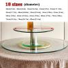 KDLKCT6 Tempered Glass Table Top,Tempered Polished Edge,Round Glass Table Top -Clear,Glass Table Top  21in 23in 24in 25in 27in 28in Thickness: 9mm, High Temperature Resistance,Not Fragile view 4