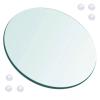 KDLKCT6 Round Glass Table Top,Strong Hardness,High Temperature Resistance,Not Fragile,Tempered Glass Table Top,Good Stability,Dining Table,Furniture Replacement Parts, 1/3" Thick view 1