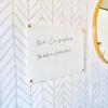White Acrylic Dry Erase Board, (22 x 35 Inches) view 2