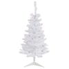 3' Pre-Lit Woodbury White Pine Slim Artificial Christmas Tree Pink Lights view 1