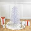 3' Pre-Lit Woodbury White Pine Slim Artificial Christmas Tree Clear Lights view 2