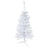 3' Pre-Lit Woodbury White Pine Slim Artificial Christmas Tree Green Lights view 1