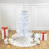 3' Pre-Lit Woodbury White Pine Slim Artificial Christmas Tree Green Lights view 2
