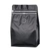 50 Pack Coffee Bags with Aluminum Foil and Degassing Valve, Resealable High Barrier Storage Bags, Odor-Proof for Coffee Beans, Stand Up Coffee Pouch, Flat Bottom (Small-8OZ, Black) view 1