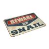 gaeruite Boot Mat Tray Beware of Snail Rug Camping Gifts (Size : 16 * 25IN/40 * 60CM) view 3