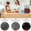 Expandable Pot and Pan Organizers Rack, 10+ Pans and Pots Lid Organizer Rack Holder Fit for Kitchen Cabinet Bakeware Organizer Rack Holder with 10 Adjustable Compartments view 2