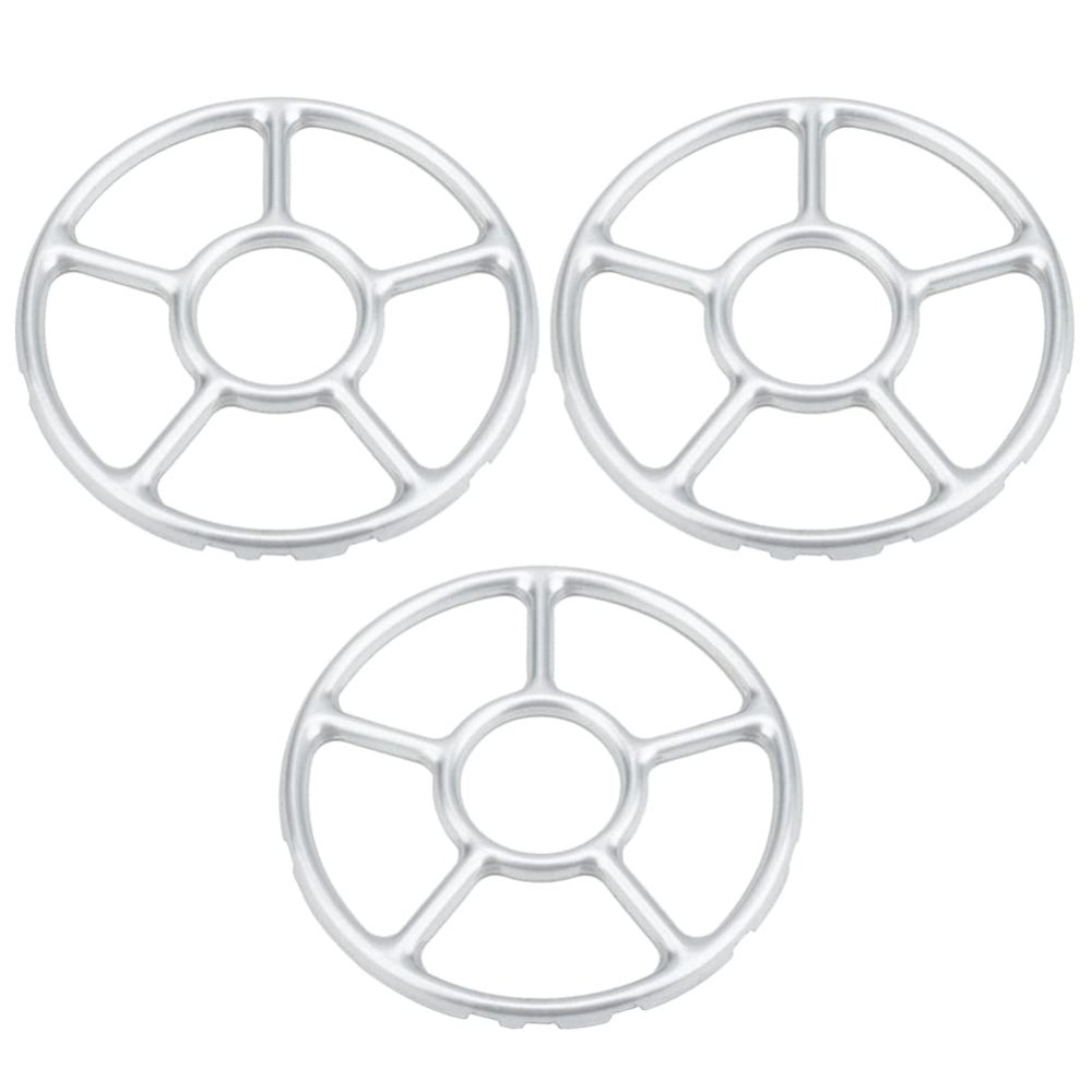 SOLUSTRE Gas Stove Pot Support Racks 6.10 Inch Galvanized Steel Wok Ring for Gas Stove Pan Support for Anti-Slip Burner Ring for Stable Cooking 3 Pack