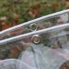 KOOEIN Transparent Waterproof Tarpaulin,PVC Plastic Tarpaulin,Windproof Boat Tarps,Garden,Greenhouse,Garage,Tear Resistant Tarpaulin,Antifreeze Tarpaulin,with Grommets,1.6x2.5m/5.2x8.2ft view 3