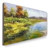 100% Hand-Painted Original Oil Painting Oil Painting Landscape Landscape Original Oil Painting Original Landscape Oil Painting 48X24Inch Unframed view 1