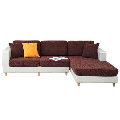 BAOFI Coffee Pillow Cover Without Pillow Core, Only one Pillow Cover and Sofa Cover of The Same Material