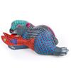 Bear With Fish - Oaxacan Alebrije Wood Carving view 1