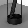 XinsBeirun Umbrella Holder, Antique Metal Umbrella Stand Free Standing, Industrial Umbrella Rack for Home Office Entry Hallway Patio Decor, Hotel Decor(Black) view 3