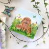 20-ct 13x13 Bunny Napkins for Decoupage Cute Bunny Family Napkins Easter Dinner Napkins Paper Bunny Paper Napkins Easter Paper Napkins Decorative Napkins for Decoupage Clearance view 3