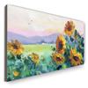 GYJAGHL Oil Painting, Abstract Oil Painting, Abstract Landscape, Original Art Abstract Large Oil Sunflower Wall Art Flower Wall Art Sunflower Art Sunflower Decor office Decoration 80X40 Unframed view 1