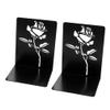 Unique Book Rack 2 Pack Metal Bookends for Boys and Girls Heavy Bookends for Shelves Book Storage Rack view 1