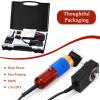 Chumia Carpet Trimmer Low Noise Rug Carver Electric Speed Adjustable Carpet Tufting Clippers Shears Carving Tool for Handmade and Cleaned Tufted Rugs (Brownish Red, 200w) view 3
