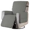 YSLJW Recliner Cover, Cushion Pet Dog Child Chair Cover Washable Sofa Cover Side Pocket Armchair Throwing Mat (Color : Darkgrey, Size : L-1) view 1