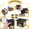 AerWo Graduation Party Favors, 30Pcs Gold and Black Graduation Gifts Bulk Grad Cap Decorations Candy Boxes for College High School Party Decorations (2025) view 4