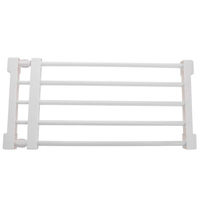 1pc Wardrobe Layered Partition Divider for Wardrobe Closet Expandable Wardrobe Tension Rod Shelf Expandable Shelves for Closet Clothes Sotrage White Multifunction Pp Wardrobe Rack