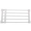 1pc Wardrobe Layered Partition Divider for Wardrobe Closet Expandable Wardrobe Tension Rod Shelf Expandable Shelves for Closet Clothes Sotrage White Multifunction Pp Wardrobe Rack view 1