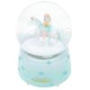 SOLUSTRE Lovely Music Box Crystal Decor Flashing Ornament for Bedroom Office Boys and Girls Design Globe Music Light view 1