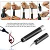 2-in-1 Air Pressure Wine Opener with Foil Cutter, Easy-Open Air Pump Wine Opener Portable Travel Wine Corkscrew Handheld Wine Cork Remover view 2