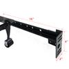 Bed Frame Footboard Extension Brackets Set Attachment Kit,Universal Bolt-on Footboard Extension Brackets Will Fit Most Twin,Queen and King Bed Frames view 3