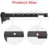Bed Frame Footboard Extension Brackets Set Attachment Kit,Universal Bolt-on Footboard Extension Brackets Will Fit Most Twin,Queen and King Bed Frames view 4